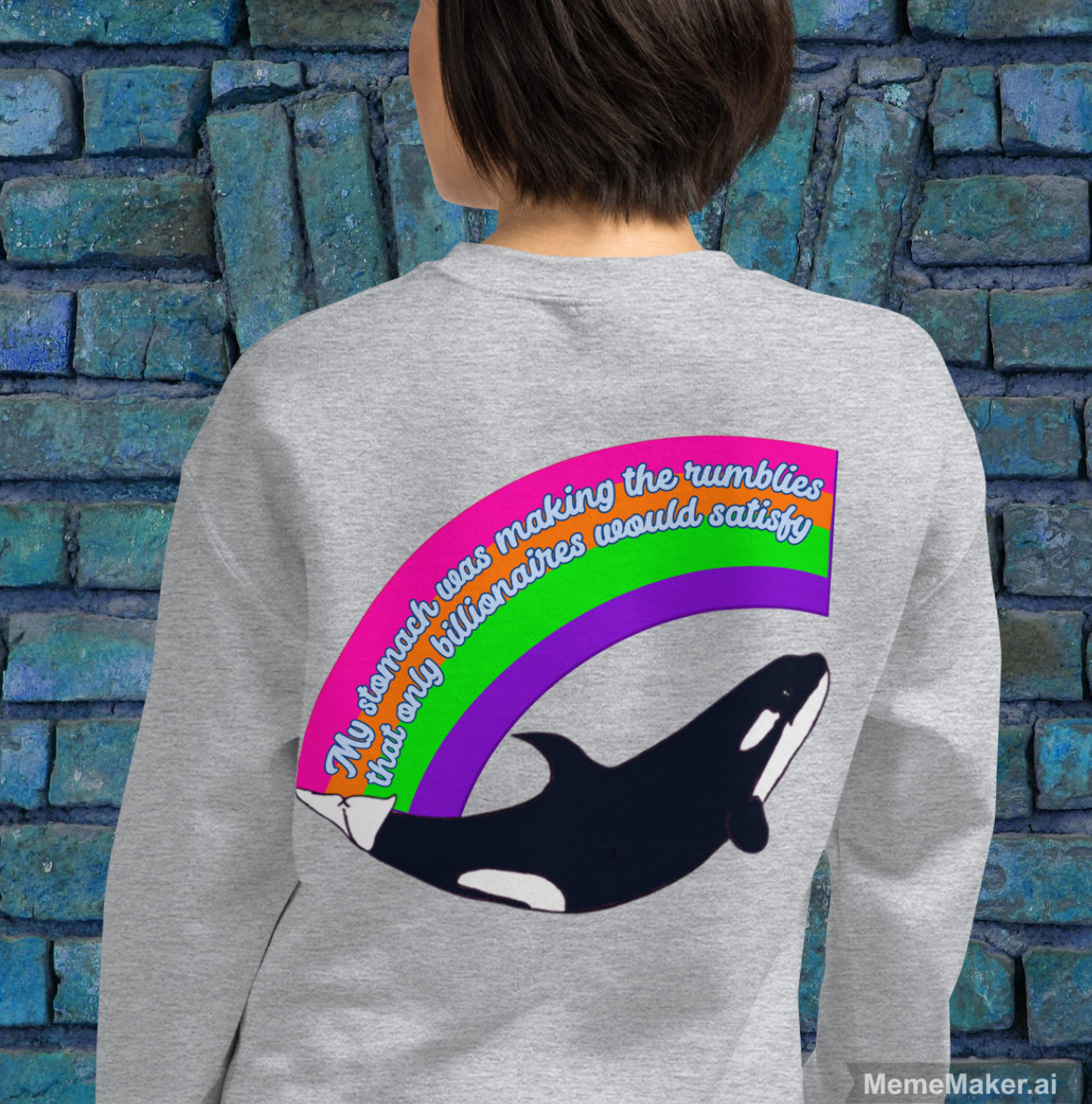 Orcas With Hats • Unisex Sweatshirt