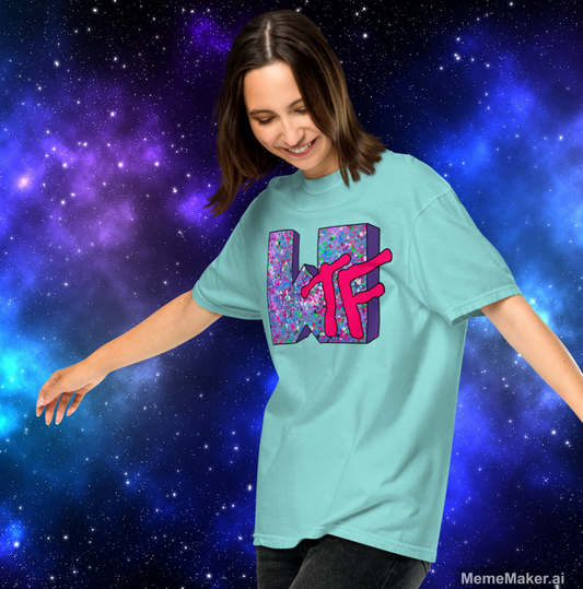 WTF • Unisex Garment-Dyed Heavyweight T-Shirt