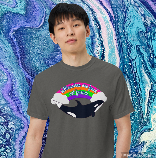 Nom Nom Nom • Unisex Garment-Dyed Heavyweight T-Shirt