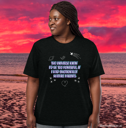 Emotionally Immature Parents • Short Sleeve T-Shirt • Unisex Tri-Blend T-Shirt