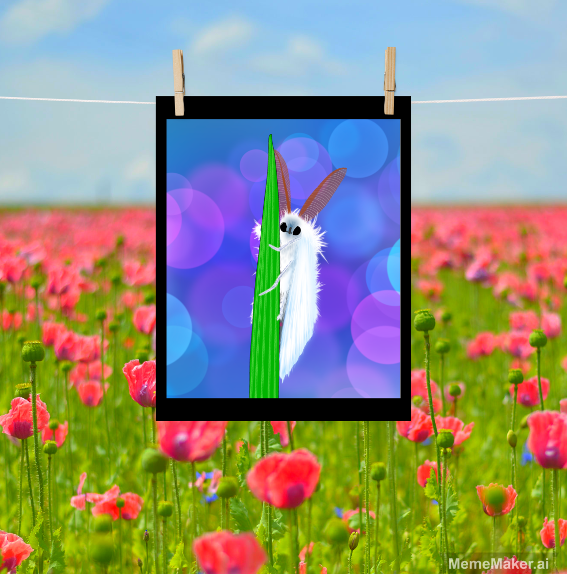 What Seems to be the Problem, Moth • Enhanced Matte Paper Poster