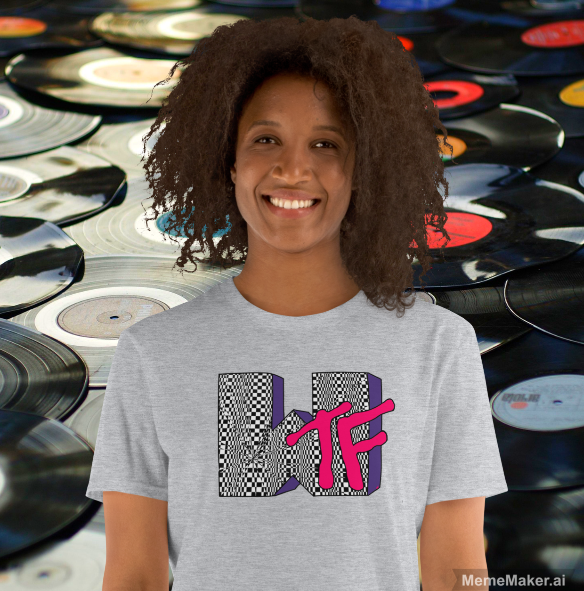 WTF Checkerboard • Short-Sleeve Unisex T-Shirt