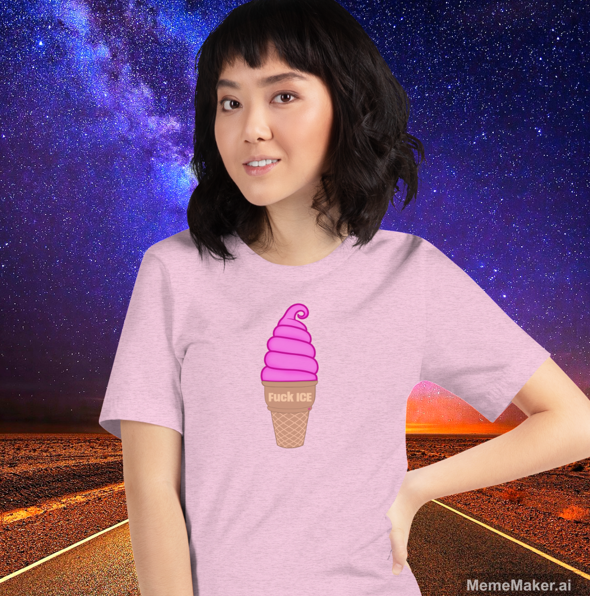F*ck ICE Cream Cone • Unisex T-Shirt