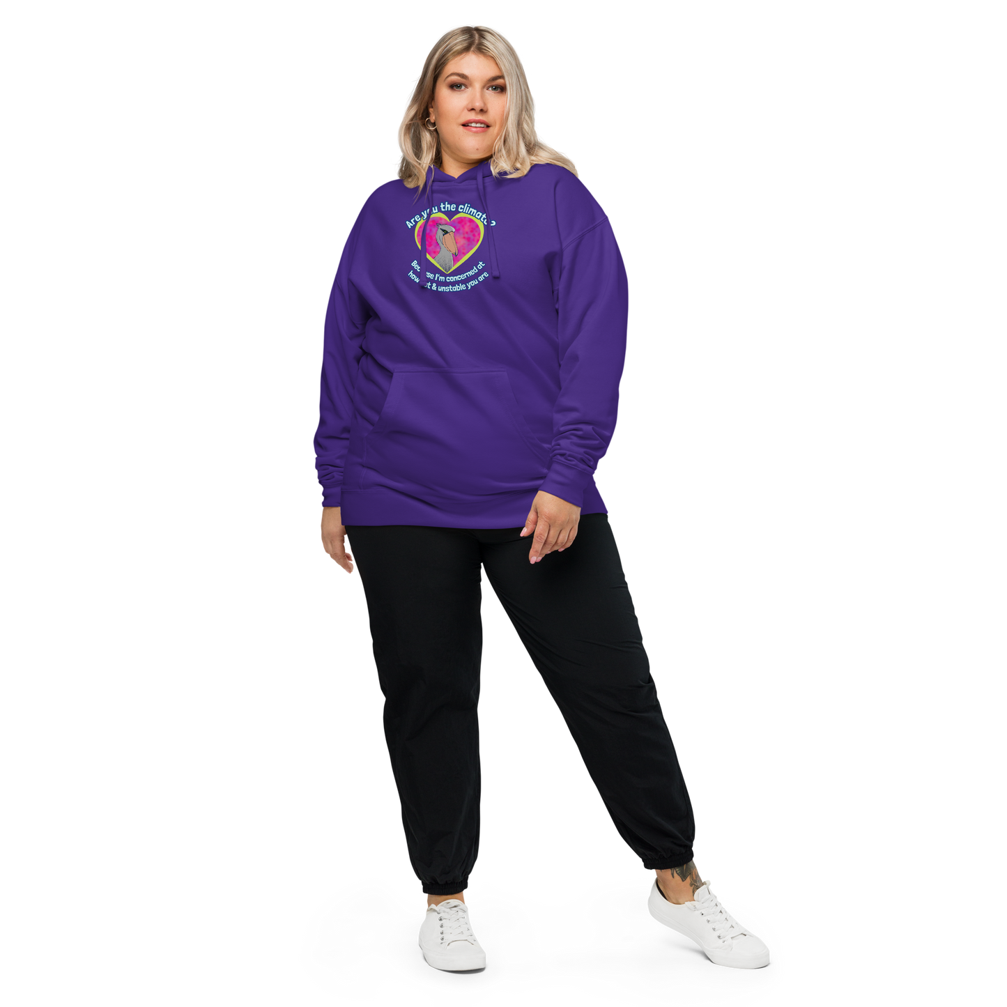 Dystopian Pick Up Line • Unisex Midweight Hoodie