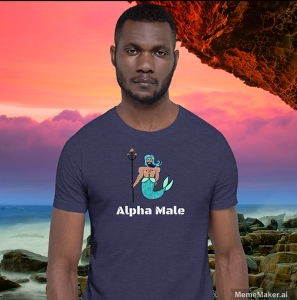 Alpha Male • Unisex T-Shirt • Manly Merman