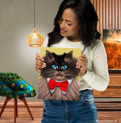 Rage Cat • Enhanced Matte Paper Poster • Digital Art Print