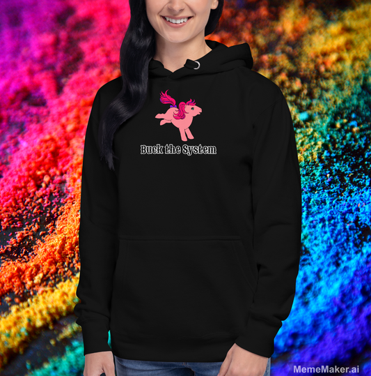Buck the System • Unisex Hoodie