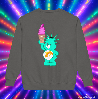 The US is not a Serious Country • Unisex Garment-Dyed Sweatshirt