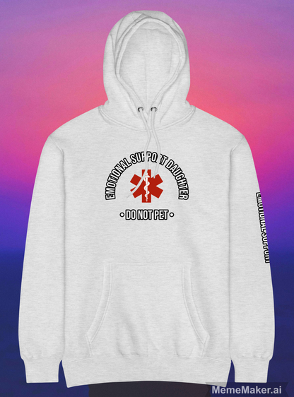 Emotional Support Daughter • Unisex Premium Mid-Weight Hoodie