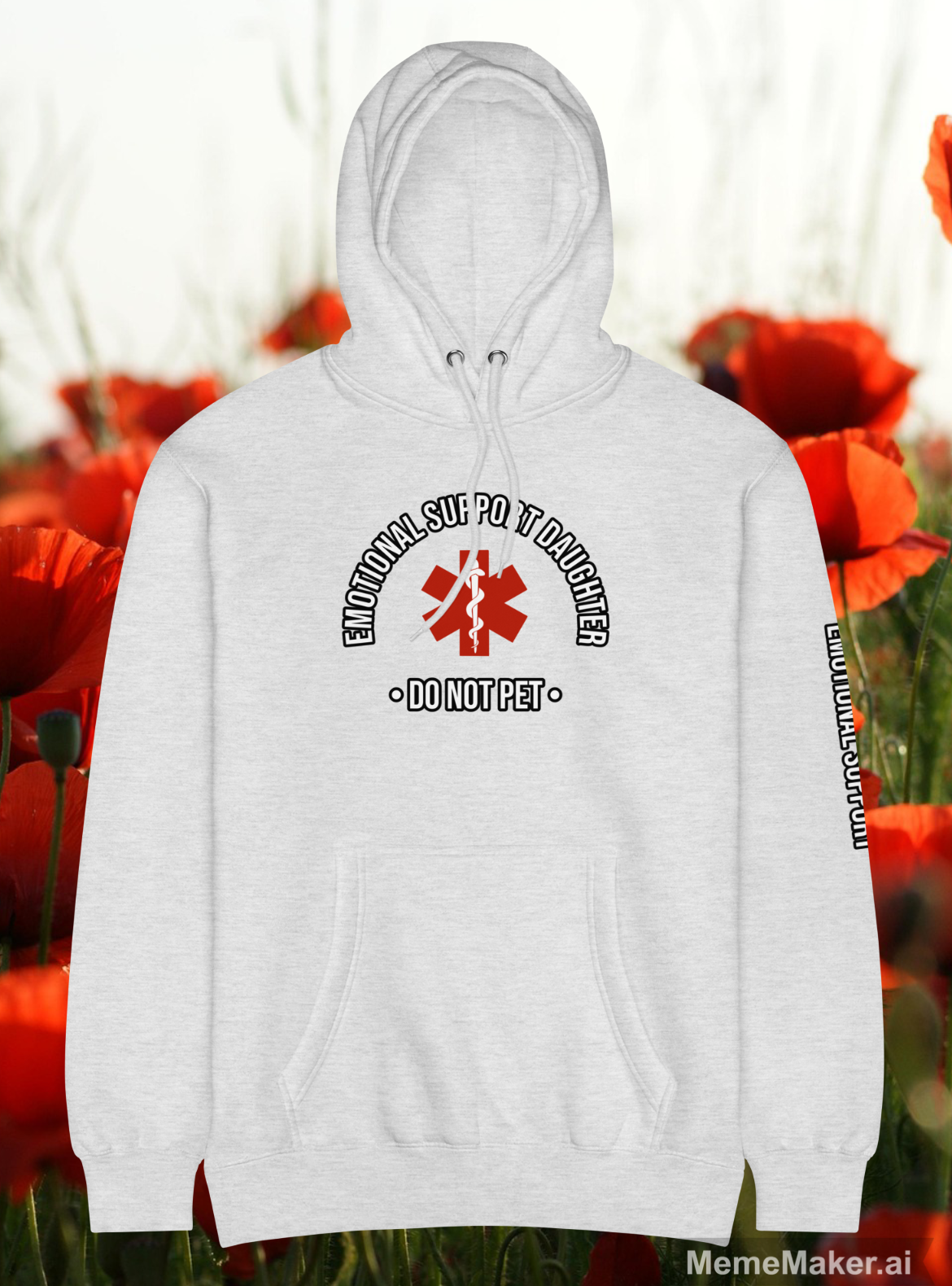 Emotional Support Eldest Daughter • Unisex Premium Mid-Weight Hoodie