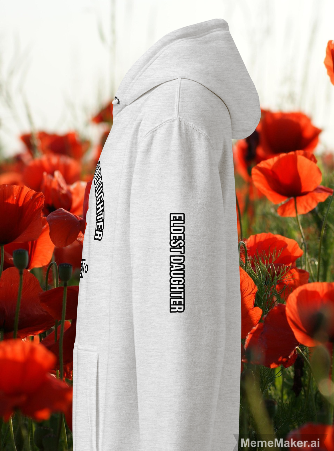 Emotional Support Eldest Daughter • Unisex Premium Mid-Weight Hoodie