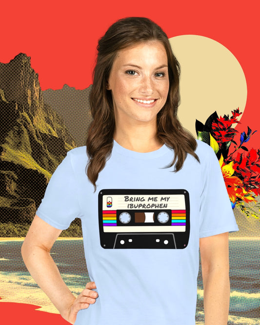 Bring Me My Ibuprophen • Short-Sleeve Unisex T-Shirt • Cassette Mix Tape