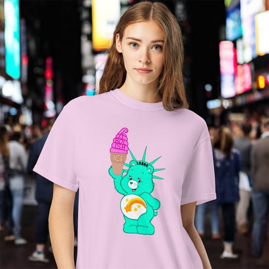 Abolish ICE • Unisex Garment-Dyed Heavyweight T-Shirt • Comfort Colors