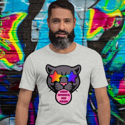 Make America Gay Again • Big Cat Edition • Unisex T-Shirt