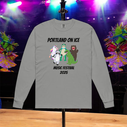 Portland on ICE • Garment-Dyed Heavyweight Long-Sleeve Shirt