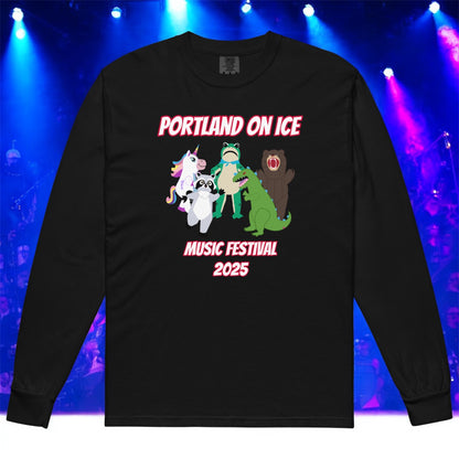 Portland Music Festival 2025 • Garment-Dyed Heavyweight Long-Sleeve Shirt
