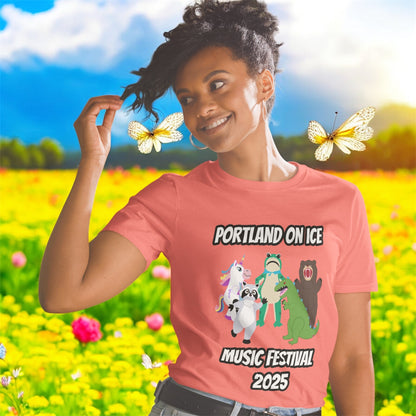 Portland on ICE • 2025 • Short-Sleeve Unisex T-Shirt