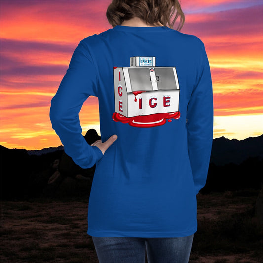 ICE is Terrorism • Unisex Long Sleeve Tee