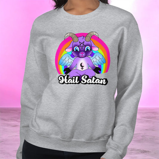 Hail Satan • Baphomet • Unisex Sweatshirt