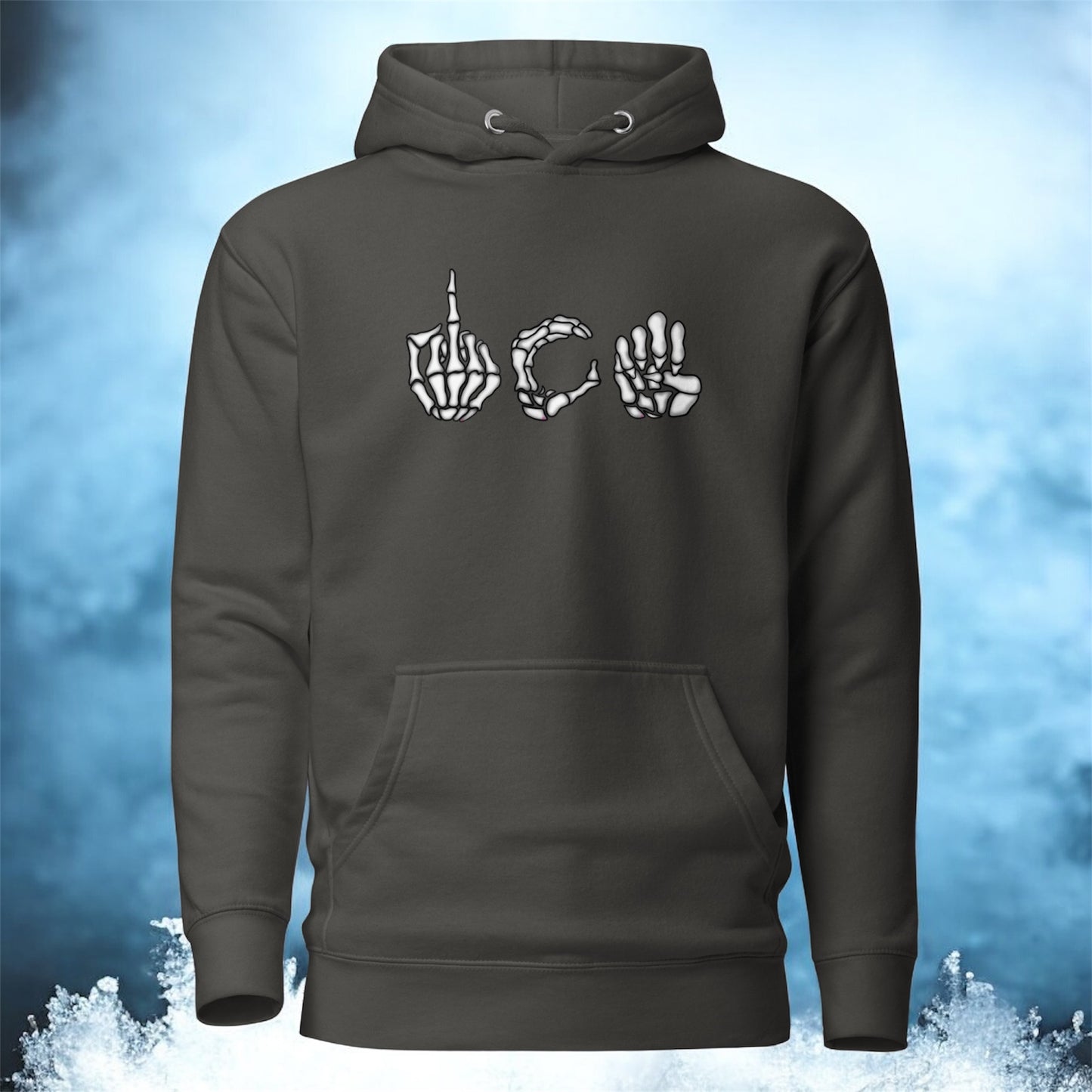 ASL Hates ICE • Unisex Hoodie • Cotton Heritage