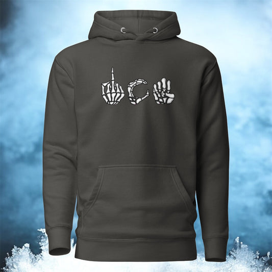 ASL Hates ICE • Unisex Hoodie • Cotton Heritage