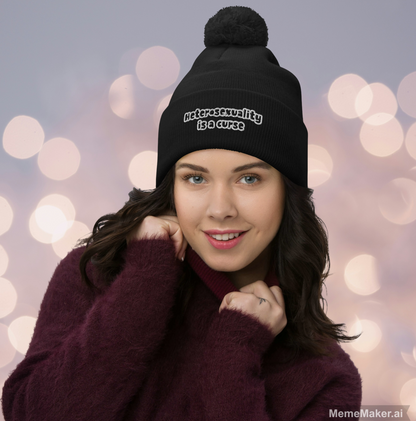 Heterosexuality is a Curse • Pom-Pom Beanie