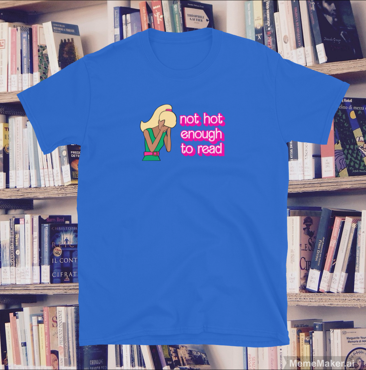 Not Hot Enough to Read • Short-Sleeve Unisex T-Shirt